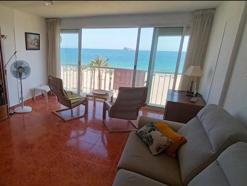 Apartamento Acapulco Luxe Piso 3 En 1A Linea Playa Poniente Benidorm Top Vistas Al Mar Espectaculares Y De Luxe Con Acceso A Piscina Y Garaje Privado Екстериор снимка